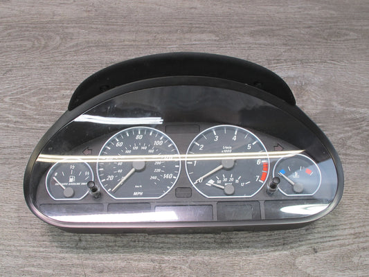 01-06 BMW E46 330ci Convertible A/T Speedometer Instrument Cluster 6915270 OEM