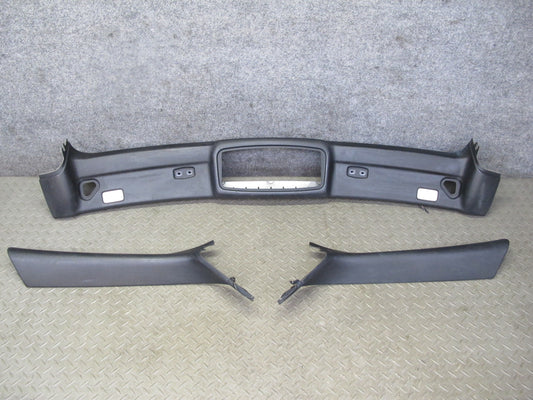 2012-2018 BMW F12 M6 Convertible Front Roof TOP Header A Pillar Trim Panel Set