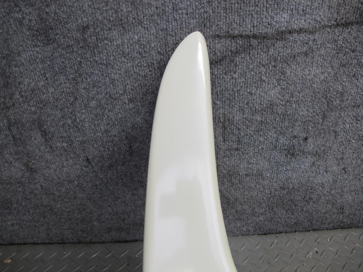 90-93 Nissan Z32 300ZX Turbo Rear Trunk Lid Tailgate Spoiler Wing White OEM