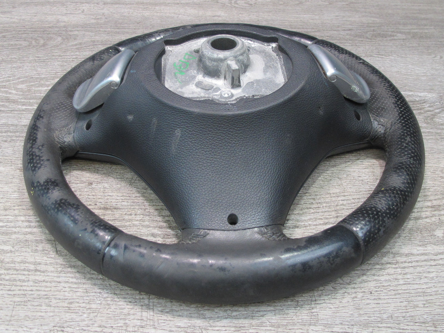 08-13 BMW E82 E88 135i M Sport Leather Steering w Paddles & Controls OEM