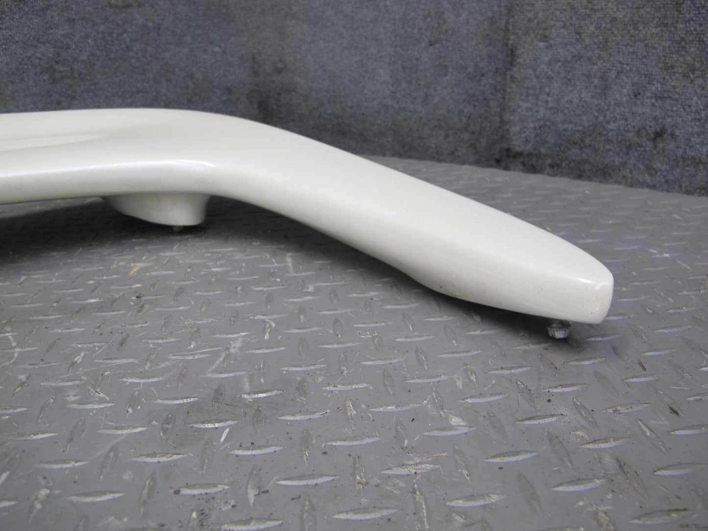 90-93 Nissan Z32 300ZX Turbo Rear Trunk Lid Tailgate Spoiler Wing White OEM