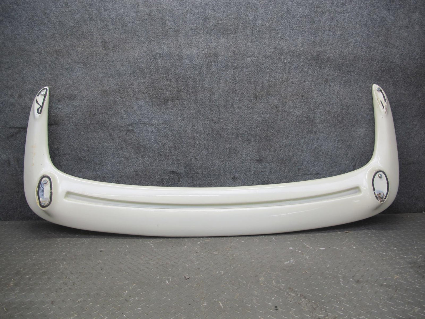 90-93 Nissan Z32 300ZX Turbo Rear Trunk Lid Tailgate Spoiler Wing White OEM