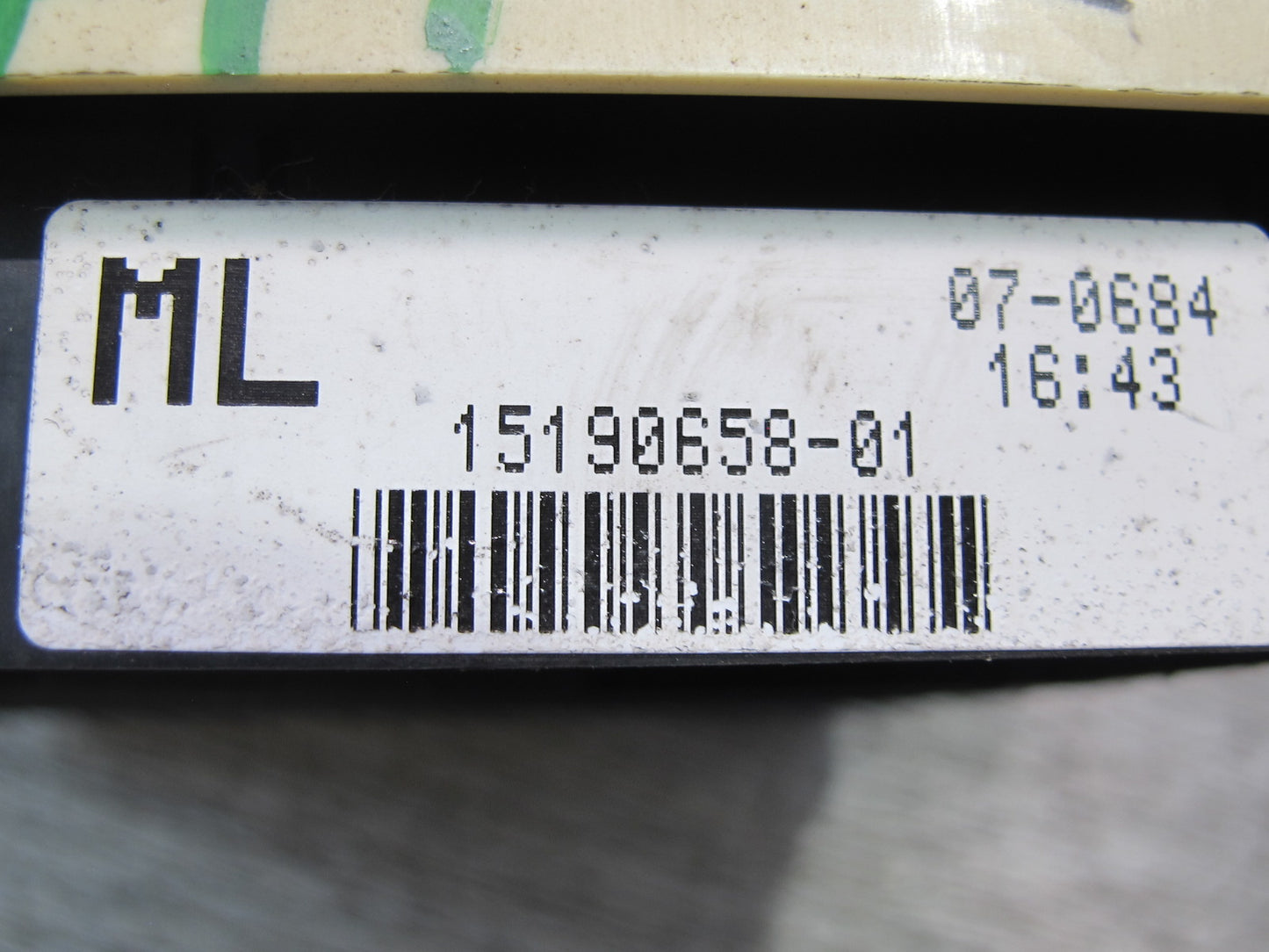 2003-2007 Hummer H2 Dash Board Relay Fuse Junction Box 15190658