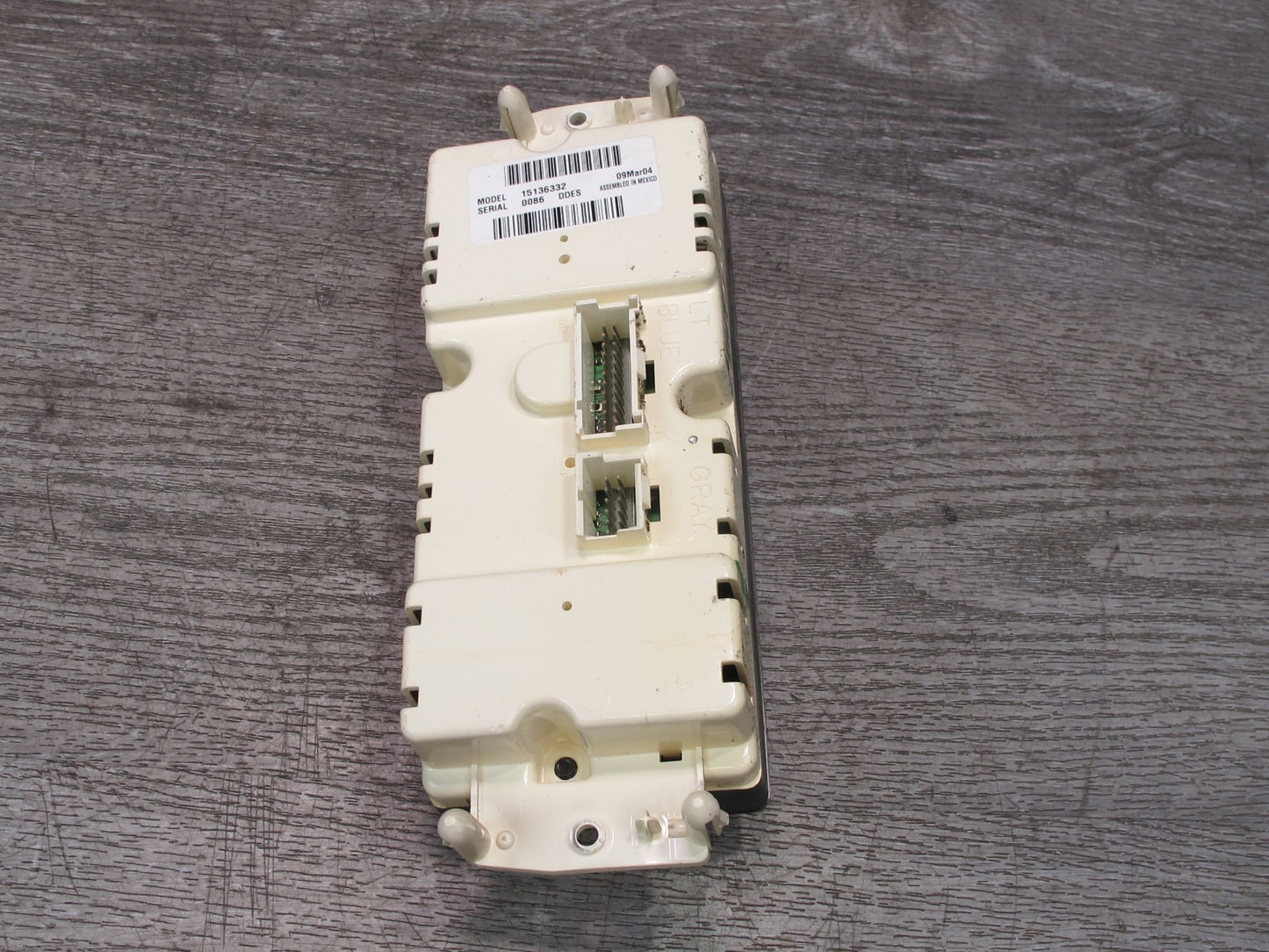 2003-2007 Hummer H2 A/C Heater Climate Control Switch Panel 15136332