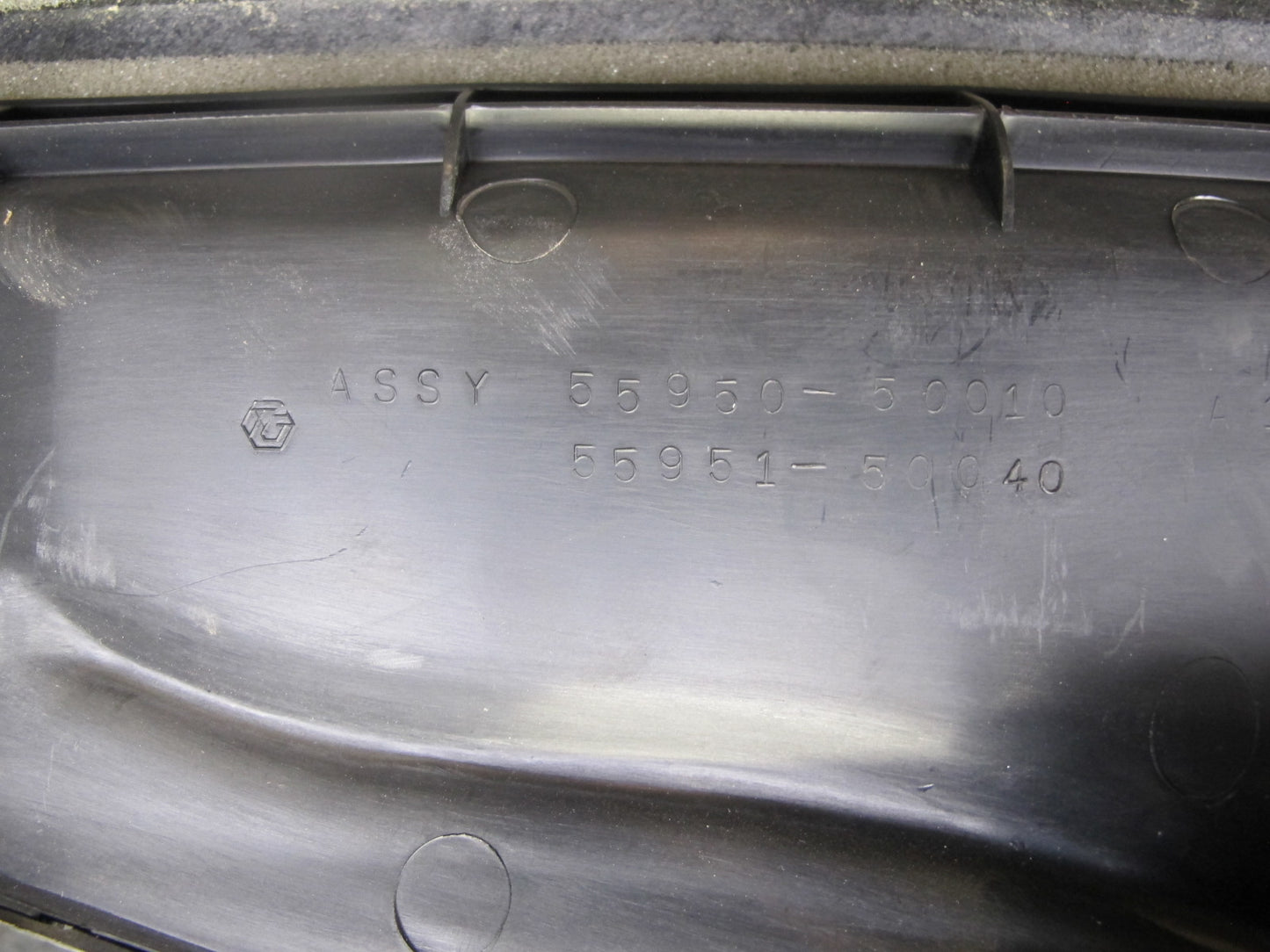 95-97 Toyota Celsior UCF20 RHD Dashboard Dash Trim Panel Cover Black OEM