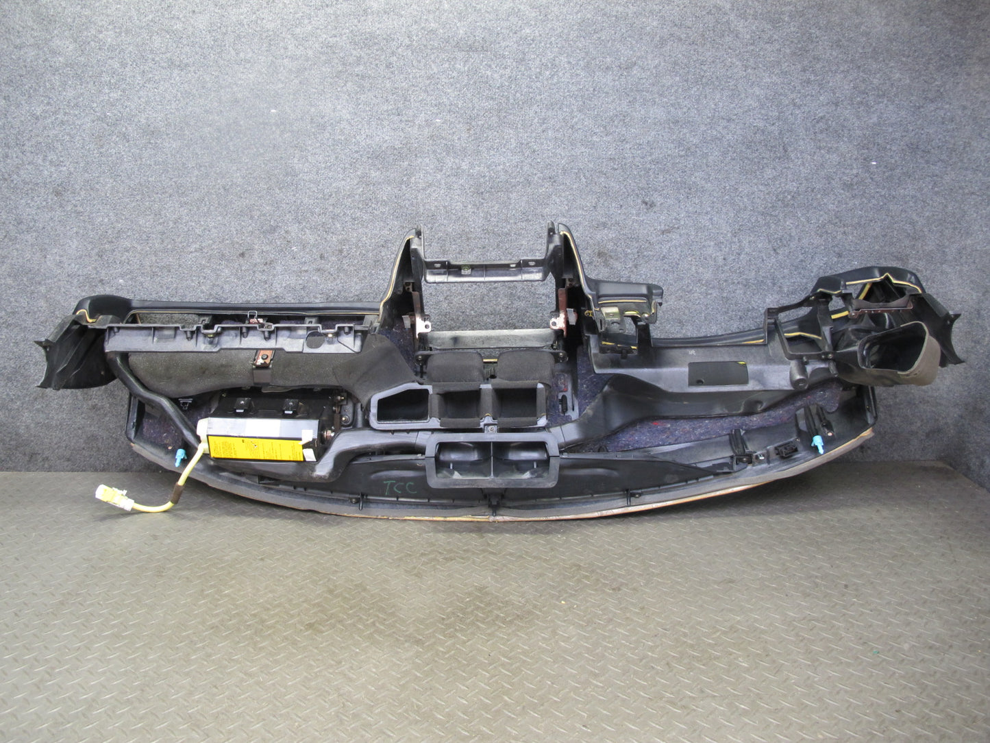 95-97 Toyota Celsior UCF20 RHD Dashboard Dash Trim Panel Cover Black OEM