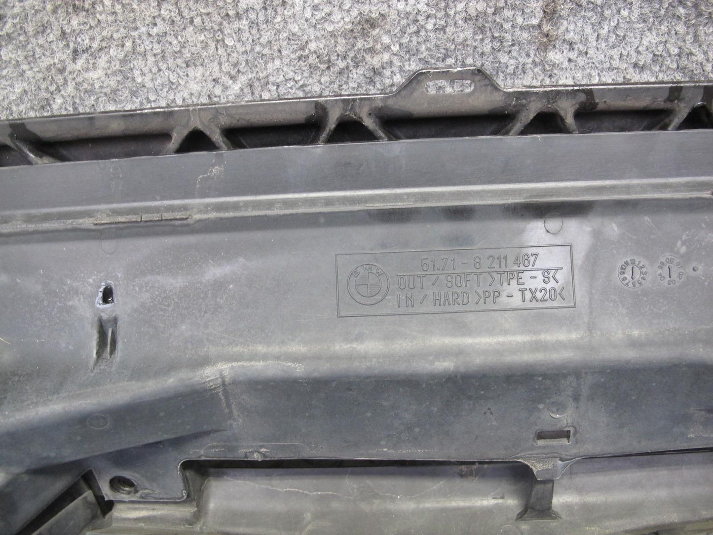 01-06 BMW E46 325ci 330ci M54 Convertible Radiator Core Frame Support OEM