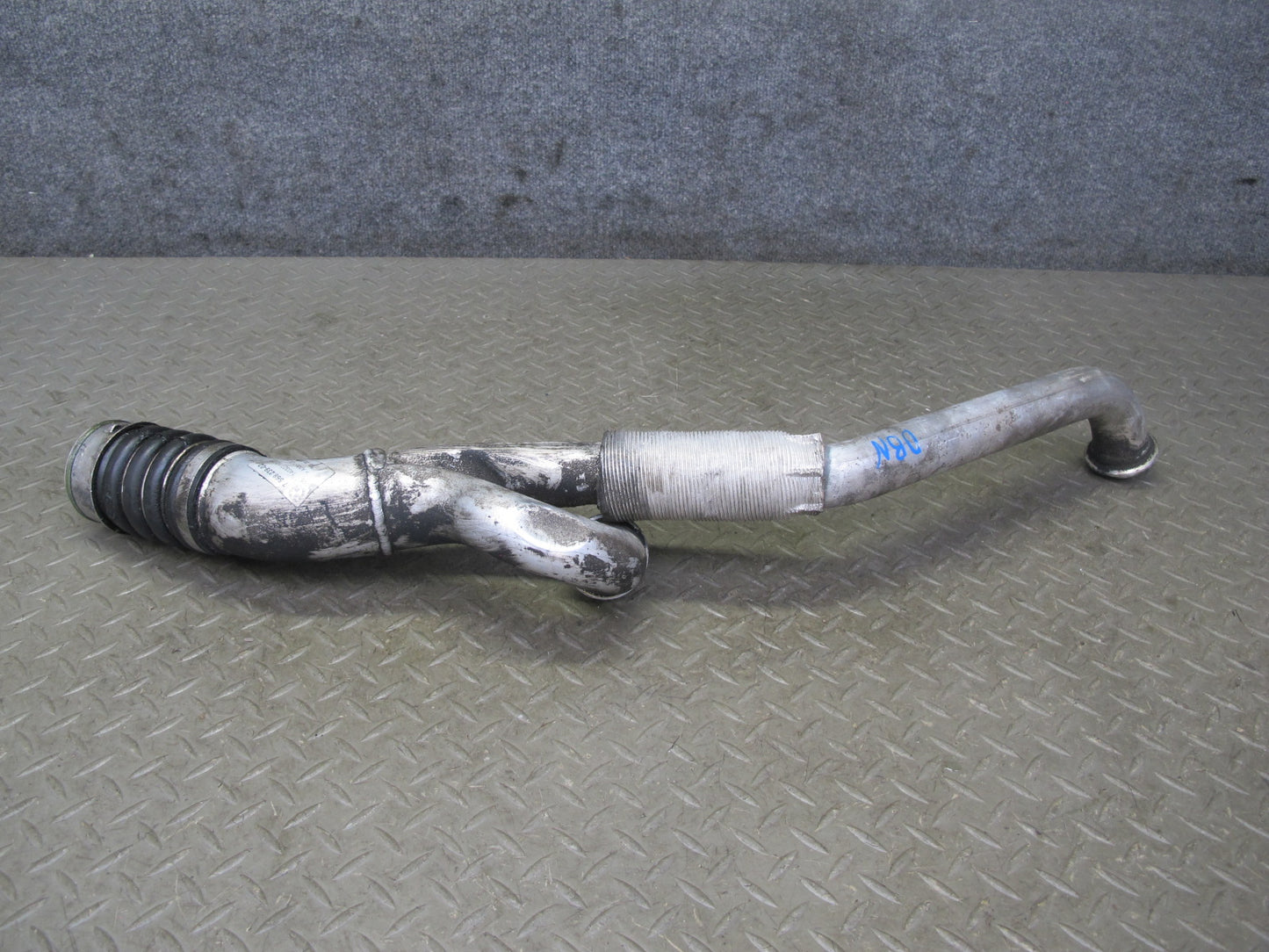 08-13 BMW E88 E82 135i N54 Turbocharger Charge Air Induction Tract Pipe Hose OEM