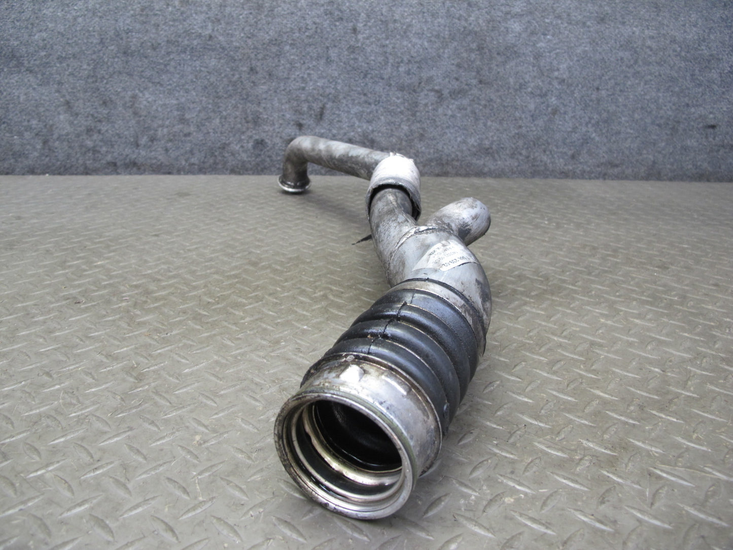 08-13 BMW E88 E82 135i N54 Turbocharger Charge Air Induction Tract Pipe Hose OEM