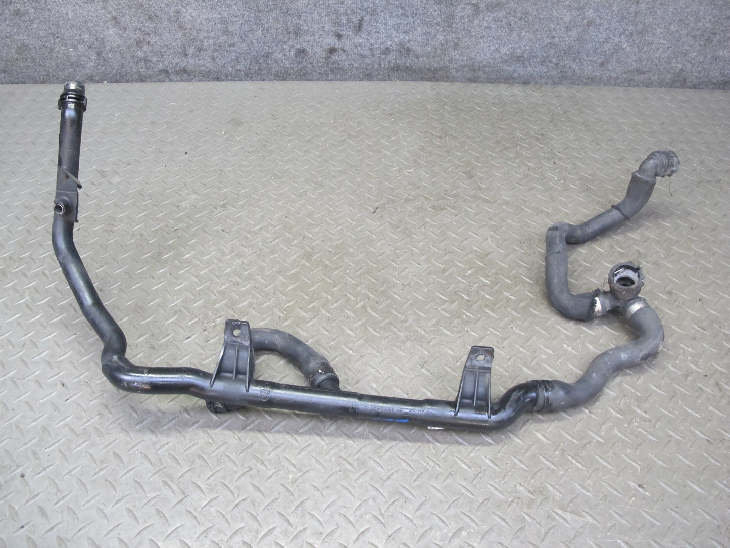 08-13 BMW E82 E88 135i N54 Engine Coolant Hose Pipe Line Set OEM