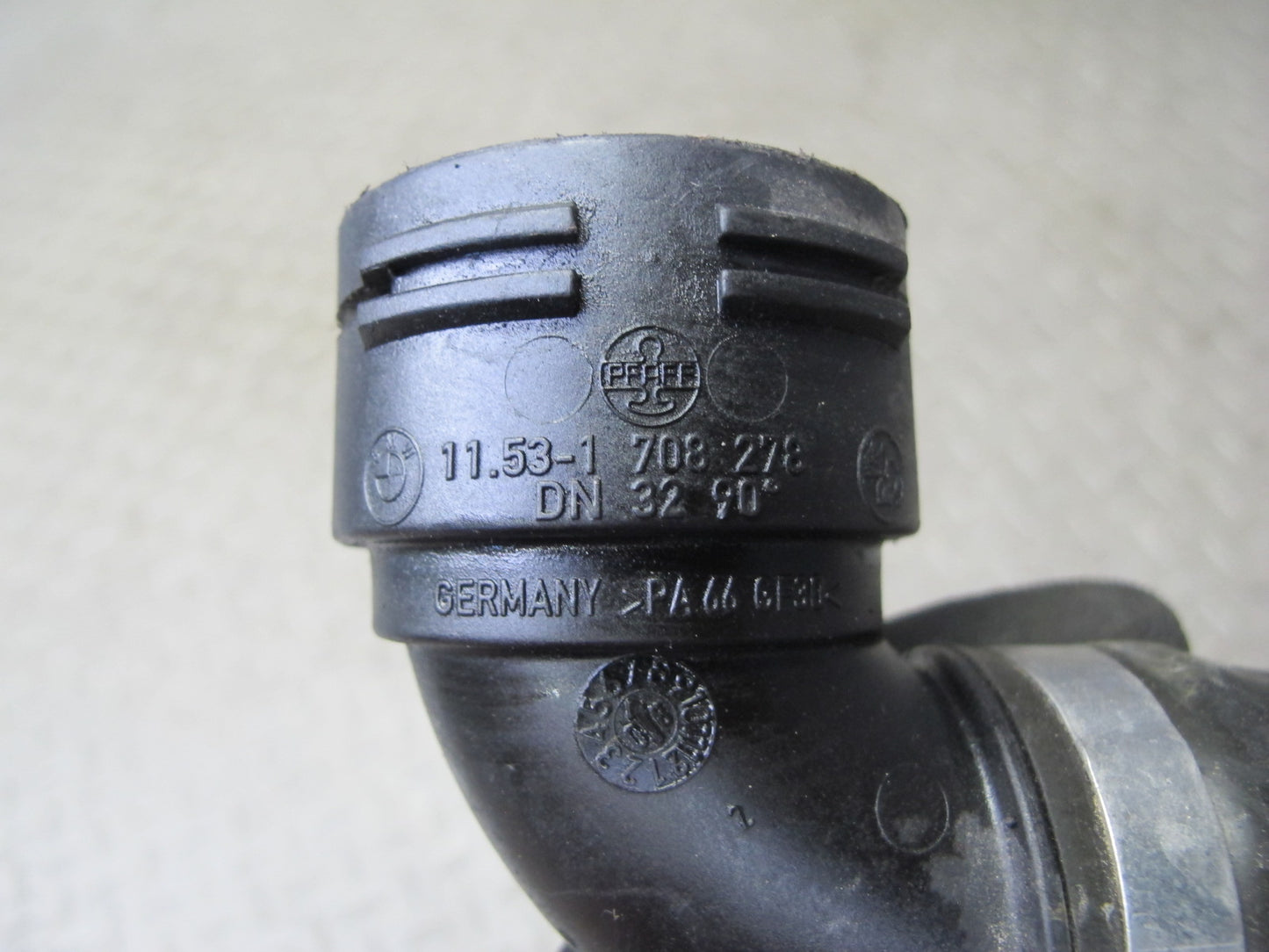 08-13 BMW E82 E88 135i N54 Engine Coolant Hose Pipe Line Set OEM