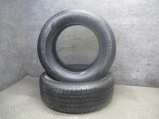 Set of 2 Goodyear Reliant ALL Season Tire 225/60 R16 98H 0723 0823 9/32 Tread