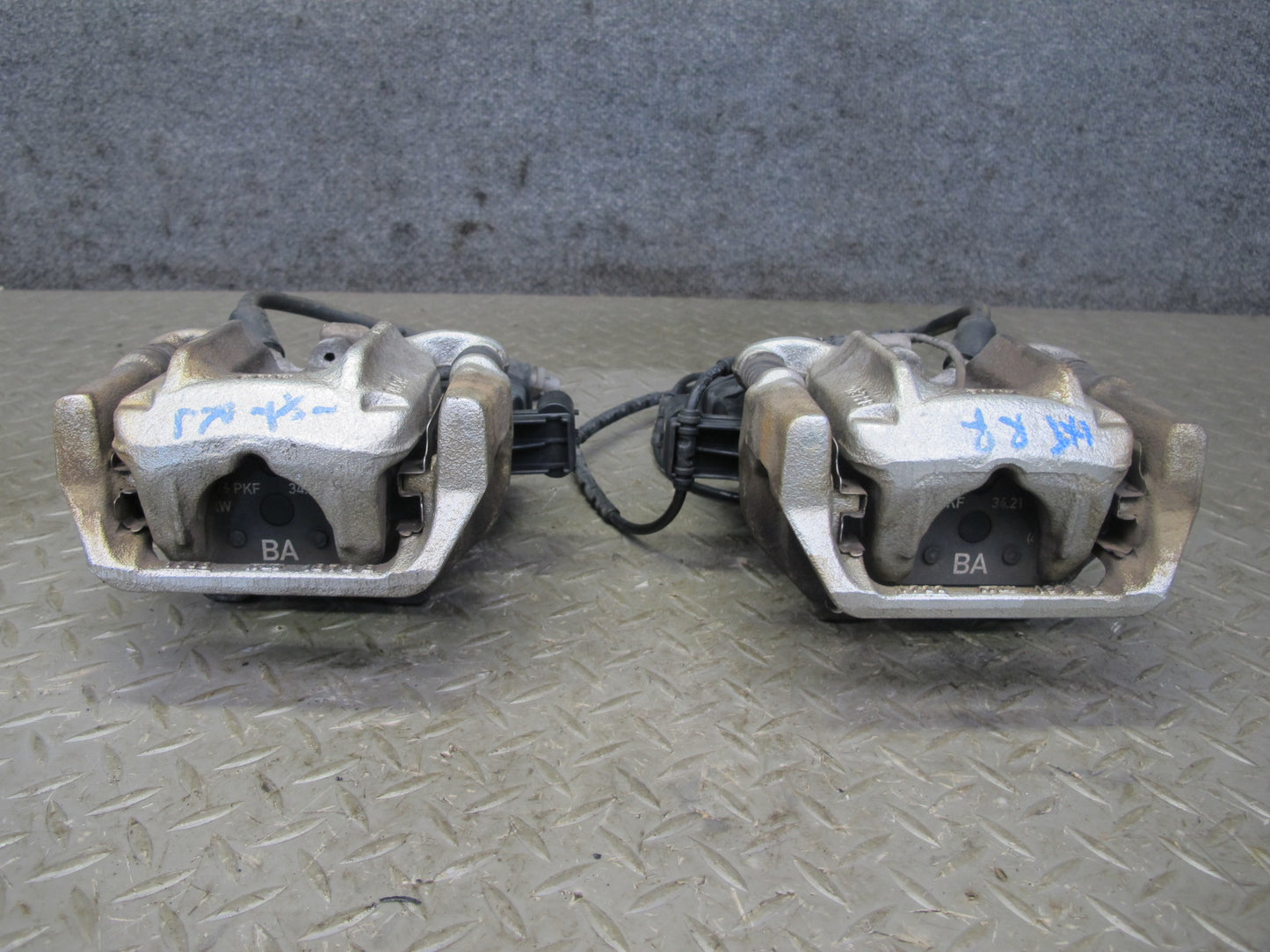 11-17 BMW F25 X3 AWD Set of 2 Rear Left & Right Brake Caliper OEM