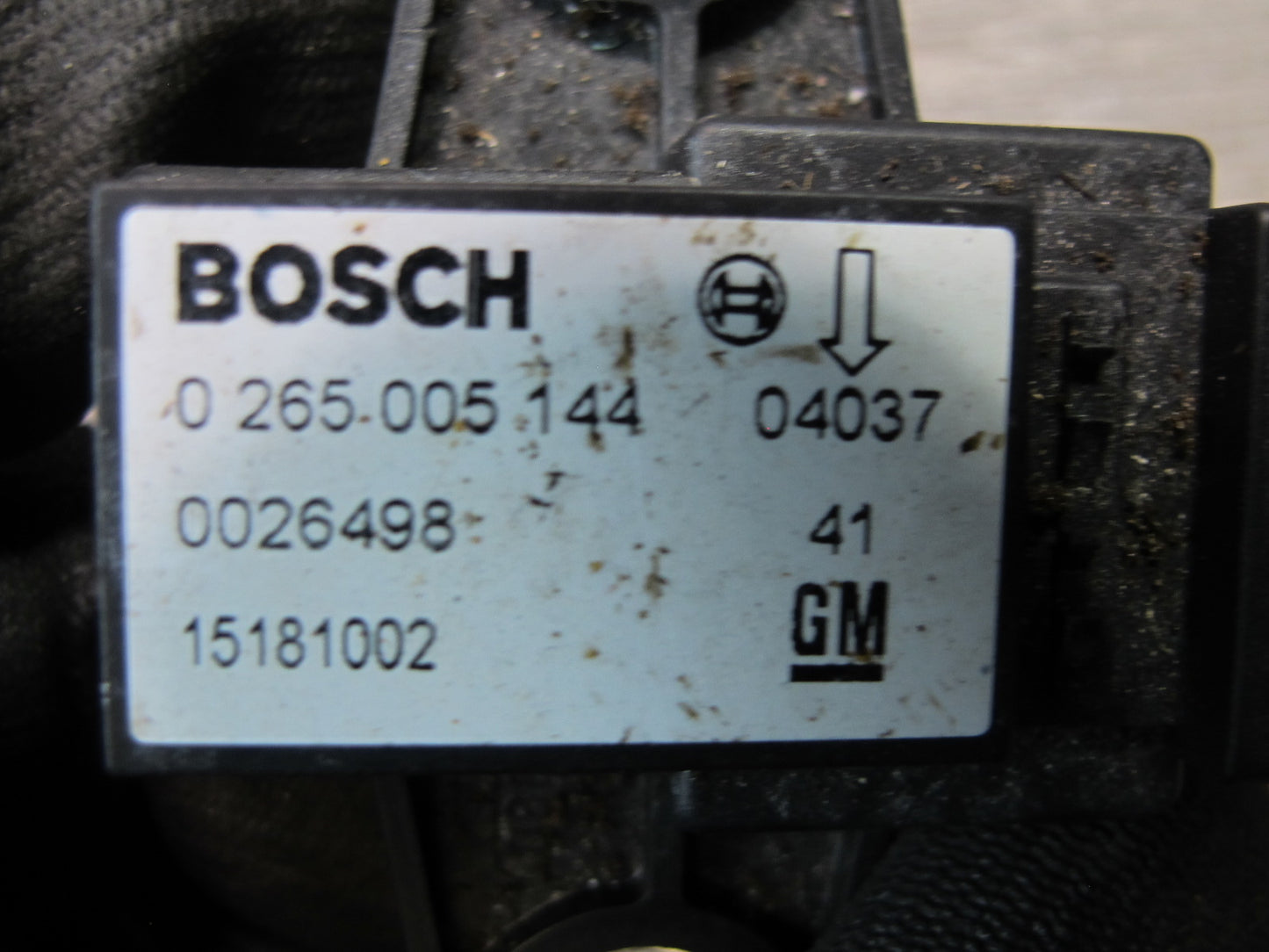 2003-2007 Hummer H2 YAW Turn Rate Acceleration Speed Sensor 15181002