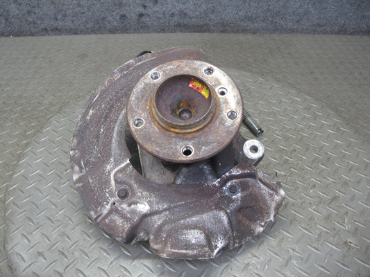 08-13 BMW E82 E88 135i RWD Front Left Spindle Knuckle Wheel Hub Bearing OEM