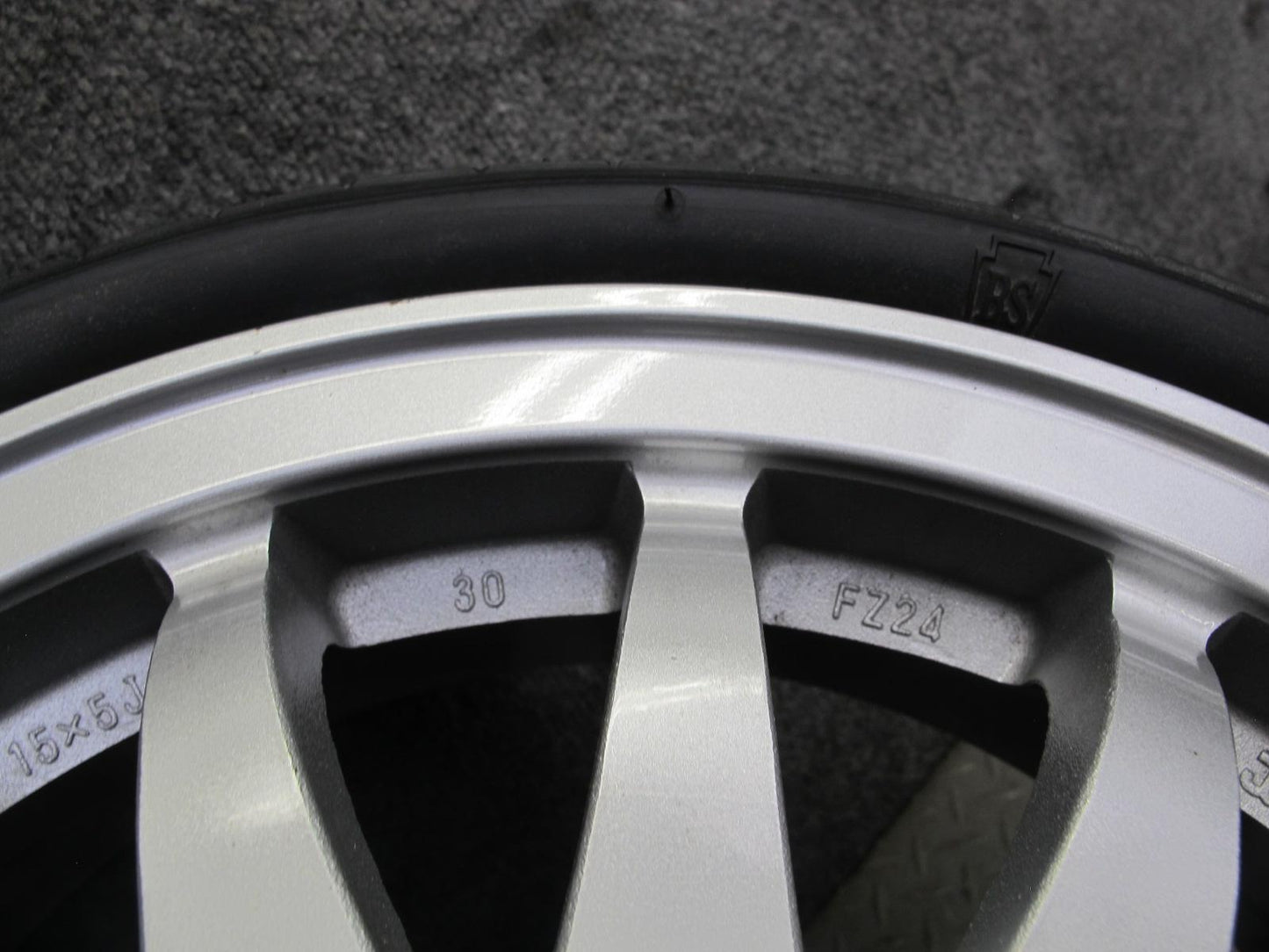 90-96 Nissan Z32 300ZX Spare R15 15" Tire Wheel Rim 15x5J ET30 OEM