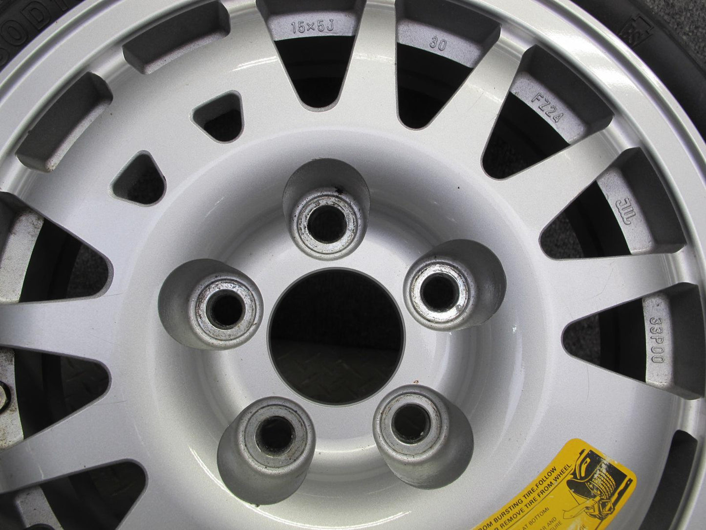 90-96 Nissan Z32 300ZX Spare R15 15" Tire Wheel Rim 15x5J ET30 OEM