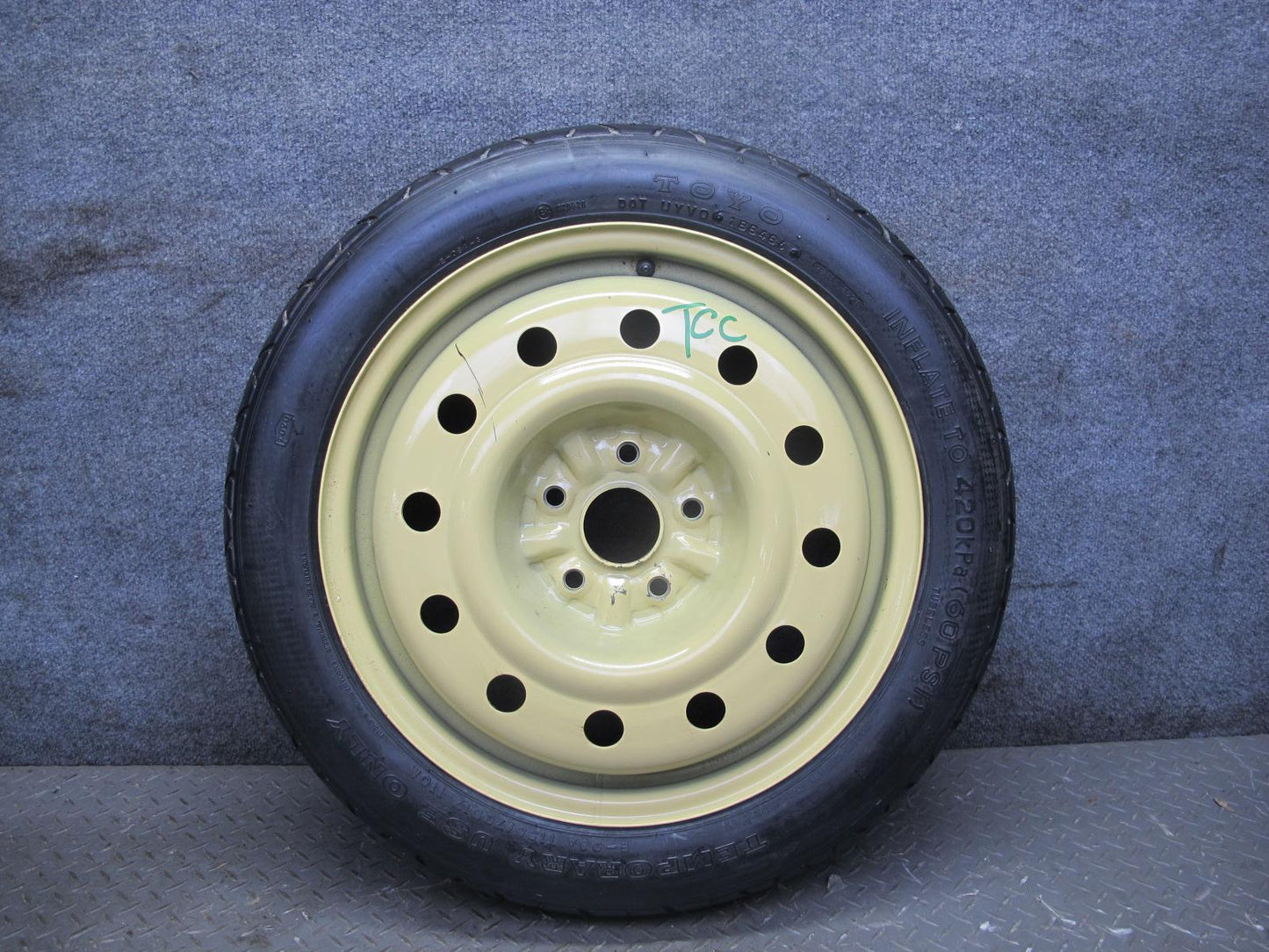 95-00 Toyota Celsior Lexus LS400 Spare Tire R17 17" Wheel 17x4J ET42 155/70 OEM