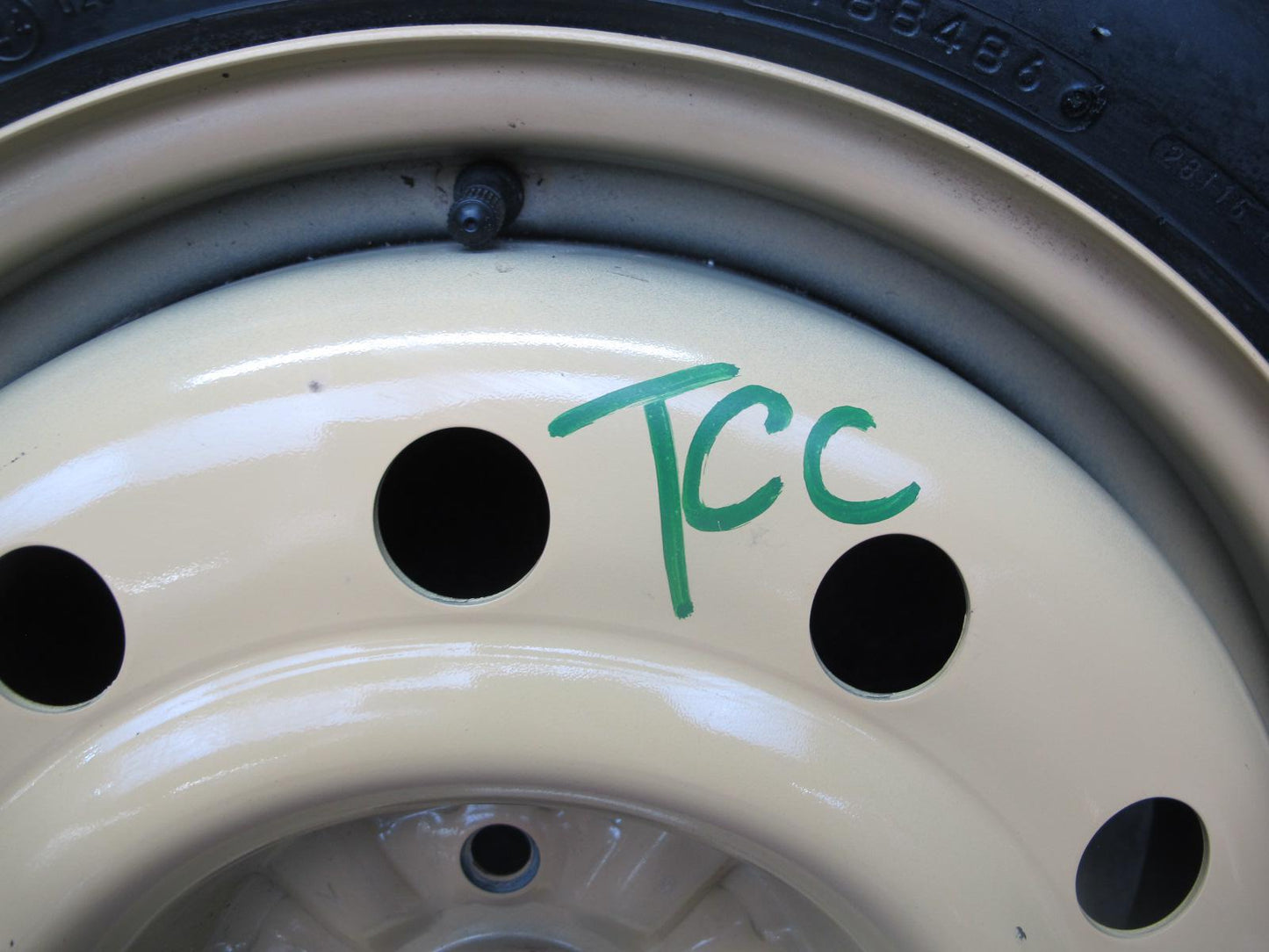 95-00 Toyota Celsior Lexus LS400 Spare Tire R17 17" Wheel 17x4J ET42 155/70 OEM