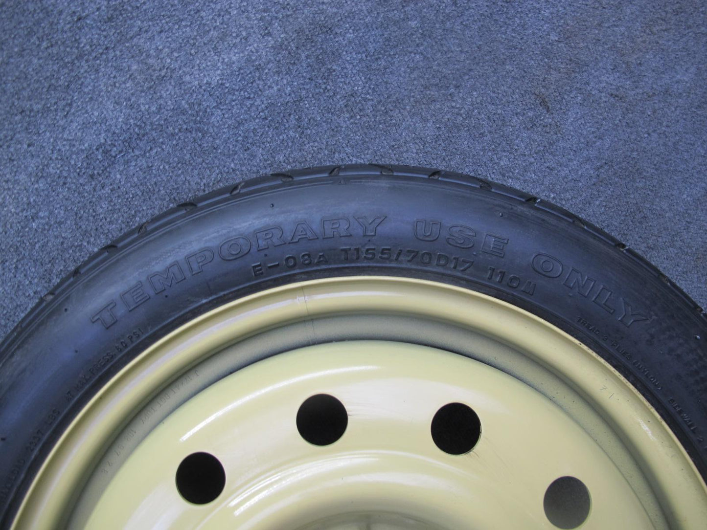 95-00 Toyota Celsior Lexus LS400 Spare Tire R17 17" Wheel 17x4J ET42 155/70 OEM