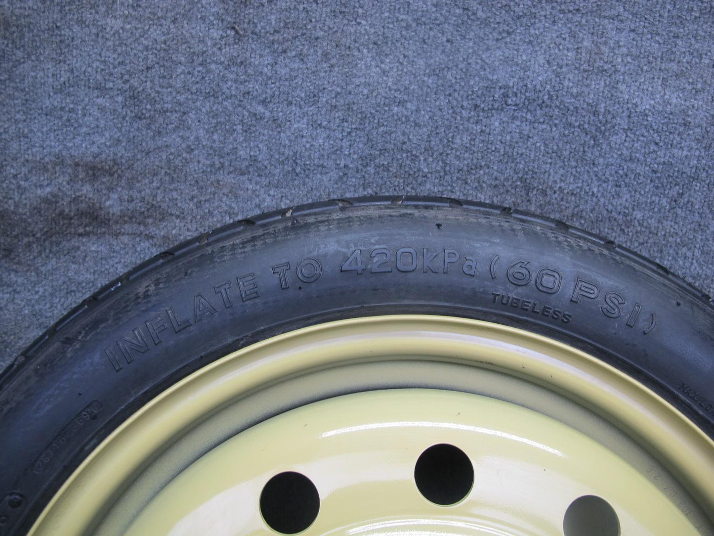 95-00 Toyota Celsior Lexus LS400 Spare Tire R17 17" Wheel 17x4J ET42 155/70 OEM