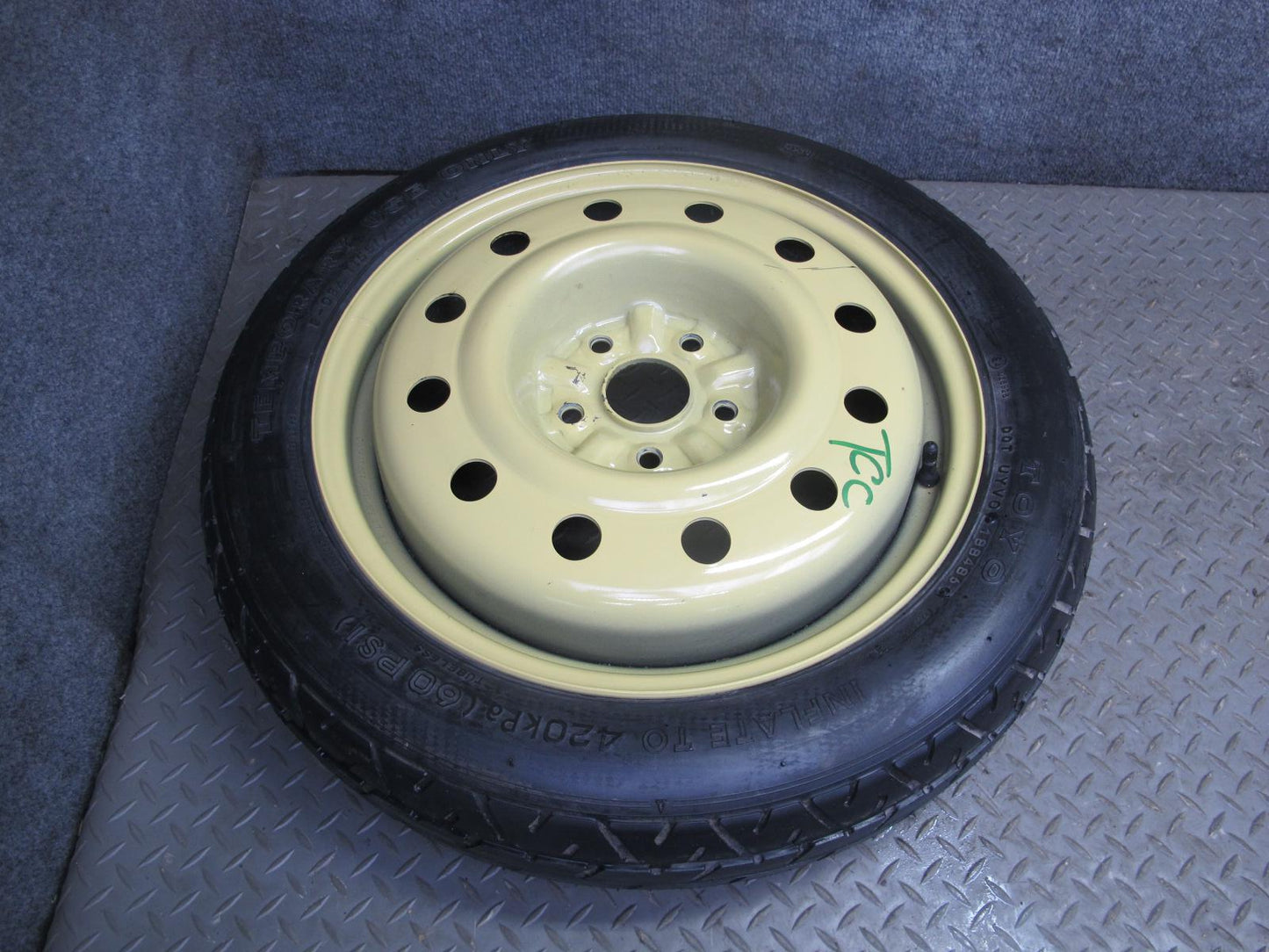 95-00 Toyota Celsior Lexus LS400 Spare Tire R17 17" Wheel 17x4J ET42 155/70 OEM