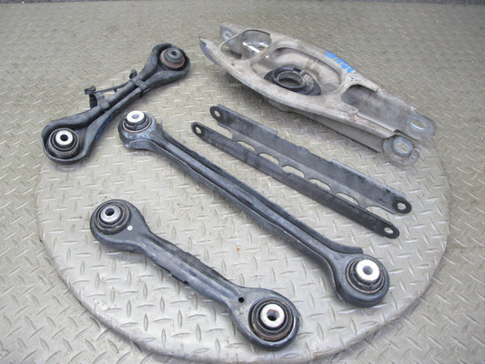 08-13 BMW E82 E88 135i Set of 5 Rear Left Suspension Control Arm OEM