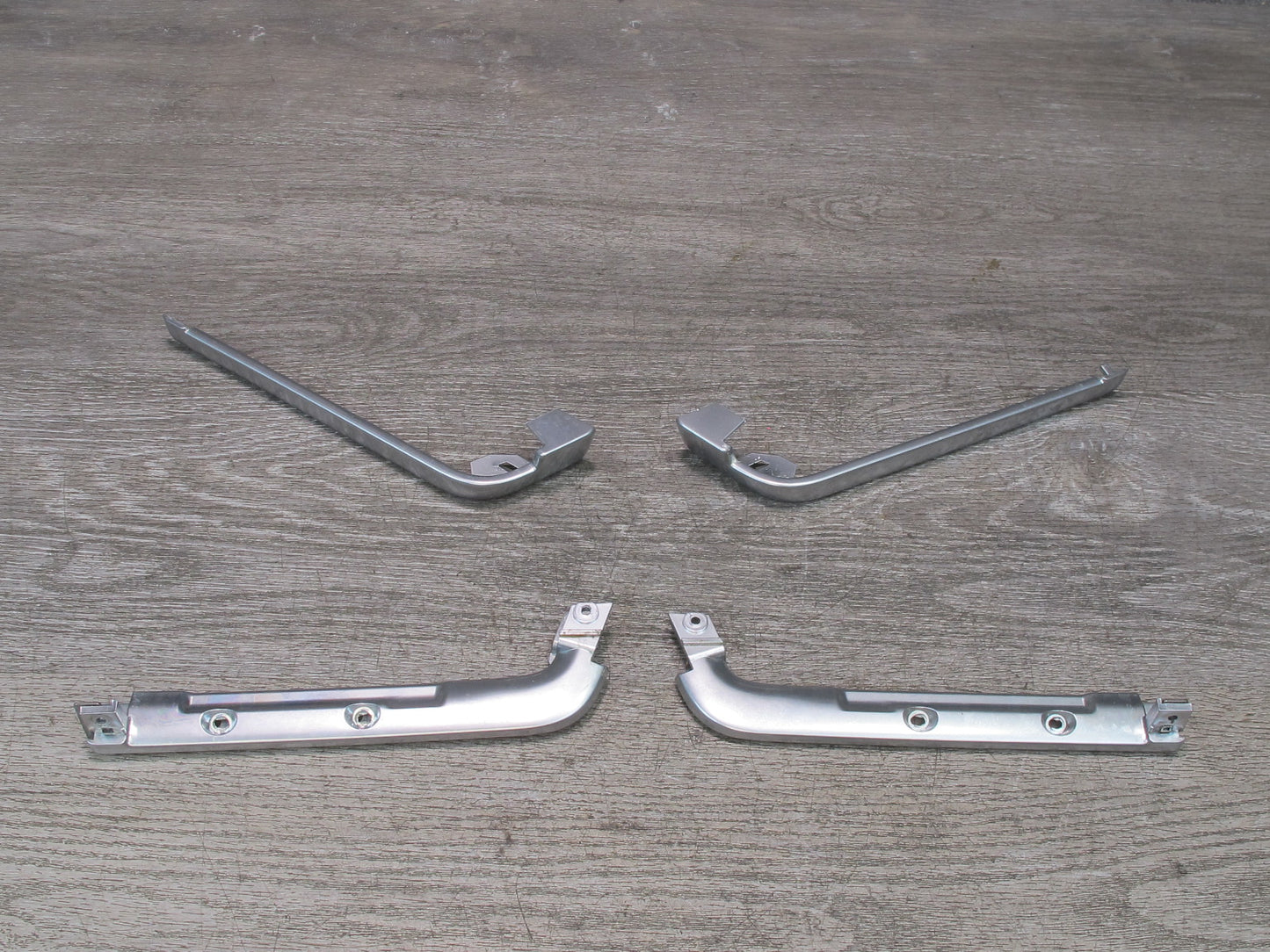2006-2012 Bentley Continental Flying Spur Front Interior Chrome Trim Panel Set