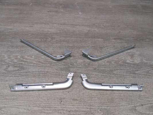 2006-2012 Bentley Continental Flying Spur Front Interior Chrome Trim Panel Set