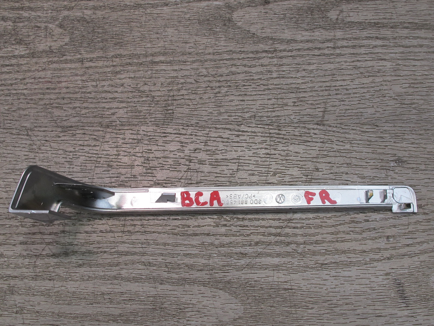 2006-2012 Bentley Continental Flying Spur Front Interior Chrome Trim Panel Set