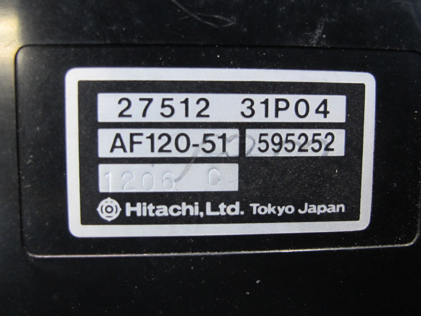 90-93 Nissan Z32 300ZX Climate Control Module Unit 27512-31P04 OEM