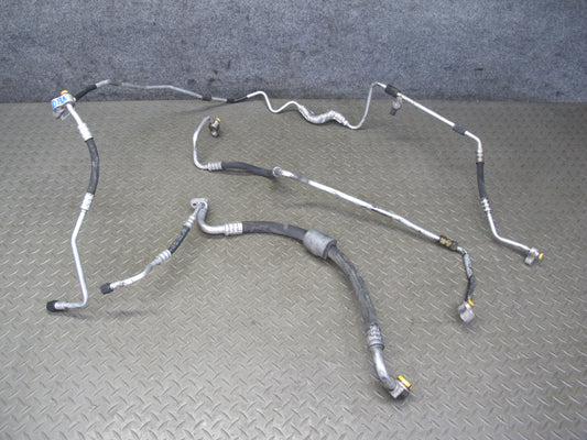 08-10 BMW E82 E88 135i N54 Set of 3 A/C Air Condition Hose Pipe Line OEM