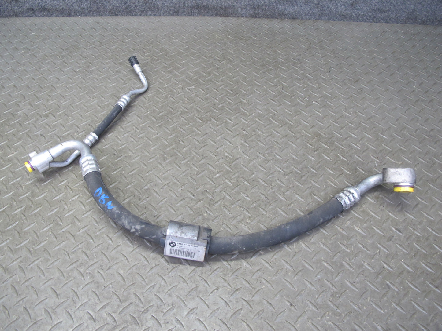 08-10 BMW E82 E88 135i N54 Set of 3 A/C Air Condition Hose Pipe Line OEM