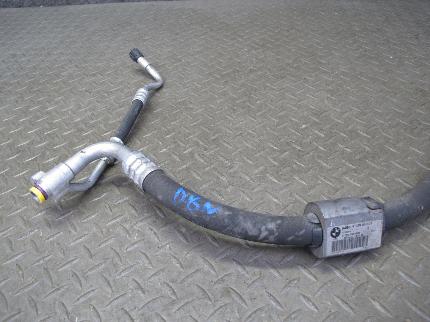 08-10 BMW E82 E88 135i N54 Set of 3 A/C Air Condition Hose Pipe Line OEM