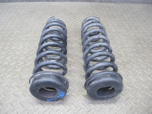 08-13 BMW E88 135i Convertible Set of 2 Rear Left Right M-sport Strut Spring OEM