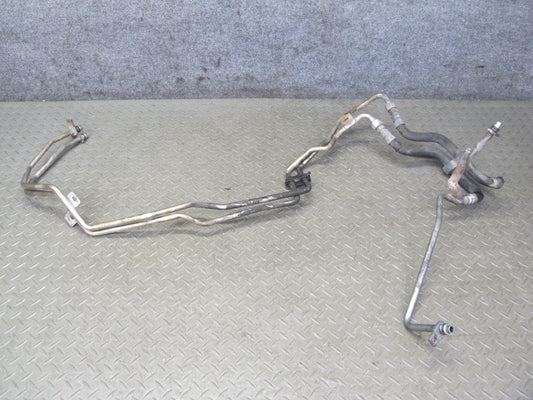 13-16 Audi S4 B8 Automatic Transmission Oil Cooler Hose Pipe Line Set OEM