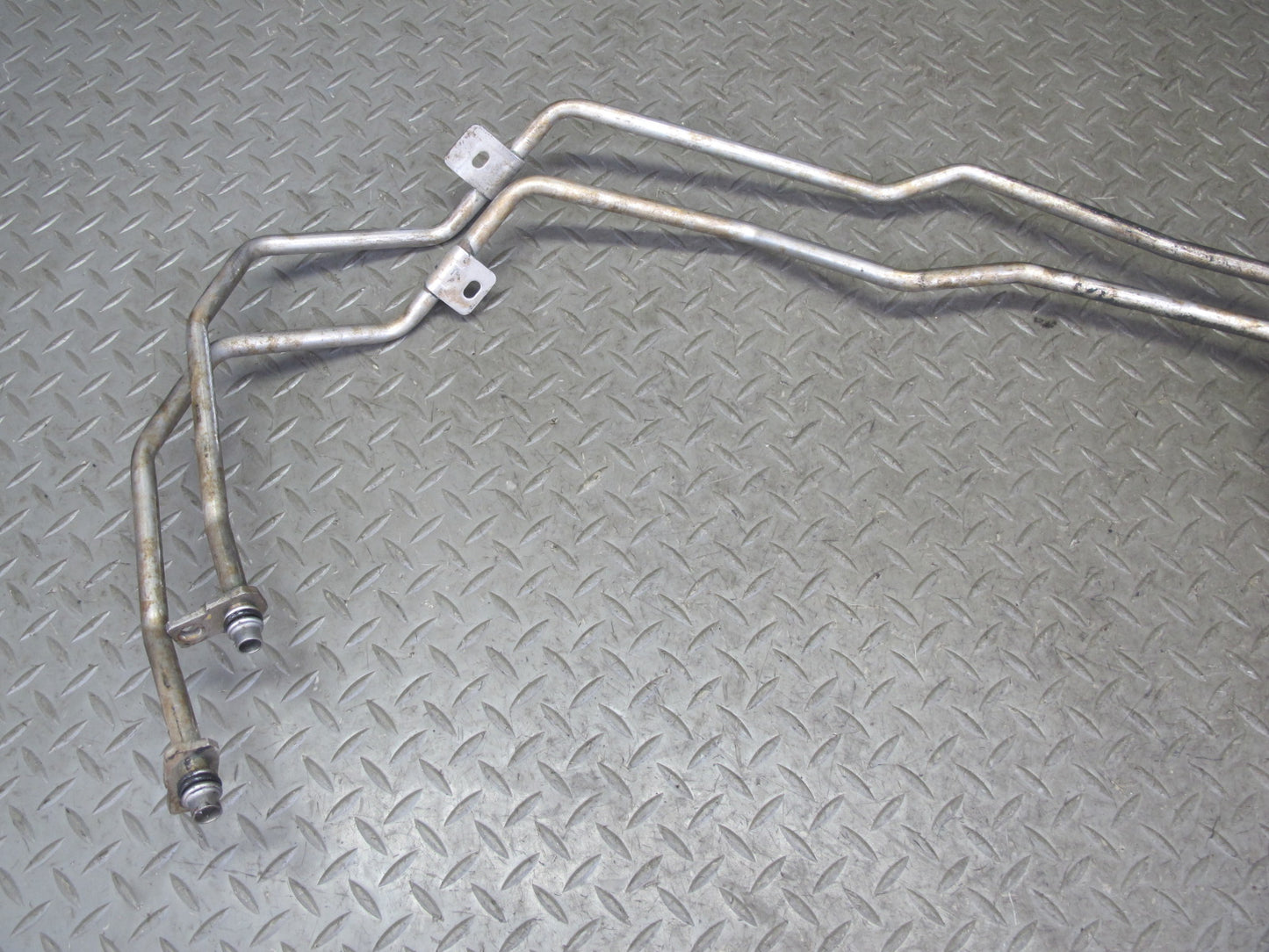 13-16 Audi S4 B8 Automatic Transmission Oil Cooler Hose Pipe Line Set OEM