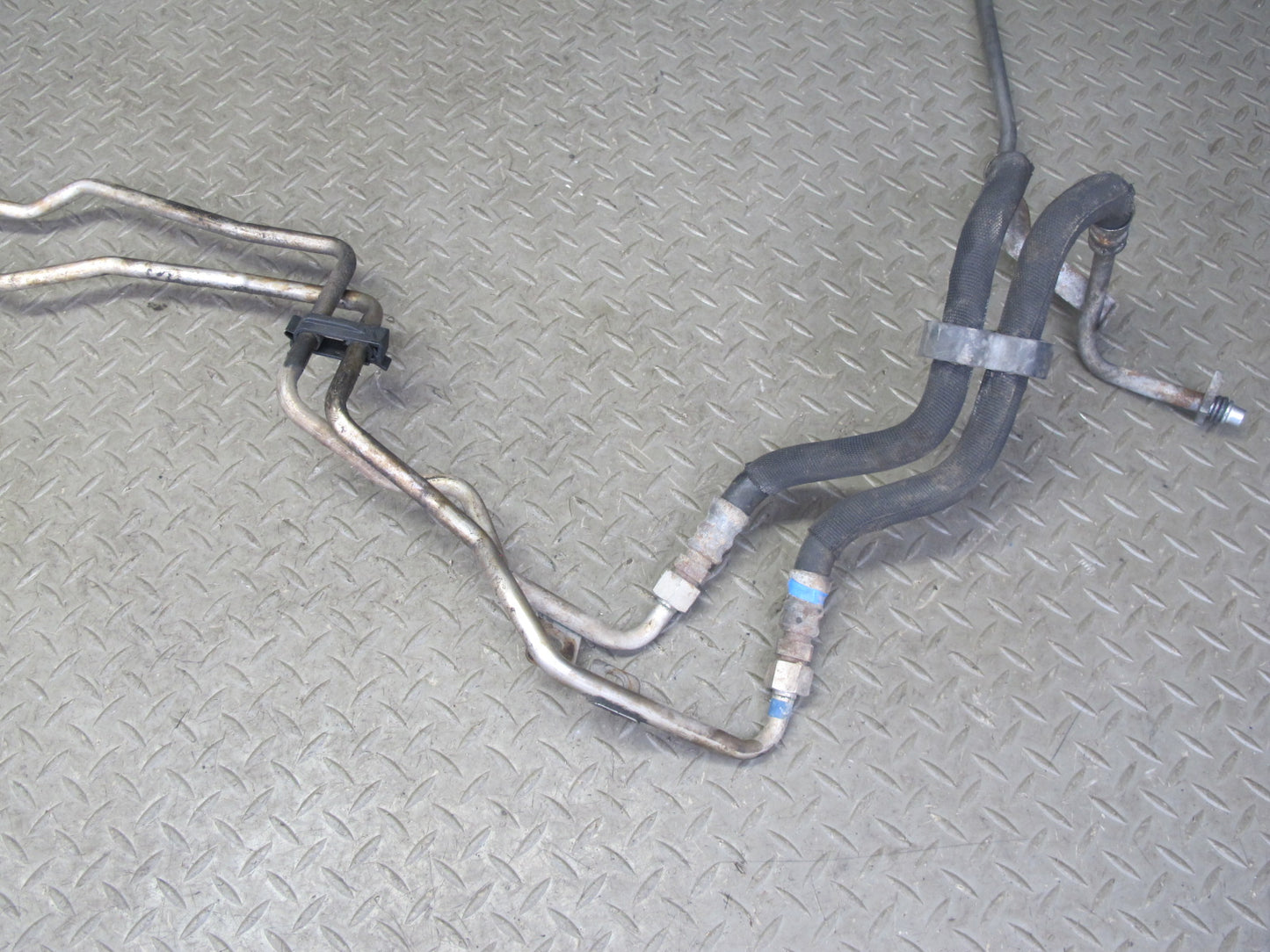 13-16 Audi S4 B8 Automatic Transmission Oil Cooler Hose Pipe Line Set OEM