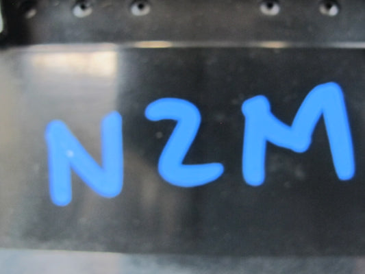 90-91 Nissan Z32 300ZX Dash Center Radio Climate Trim Panel Air Vent w Clock OEM