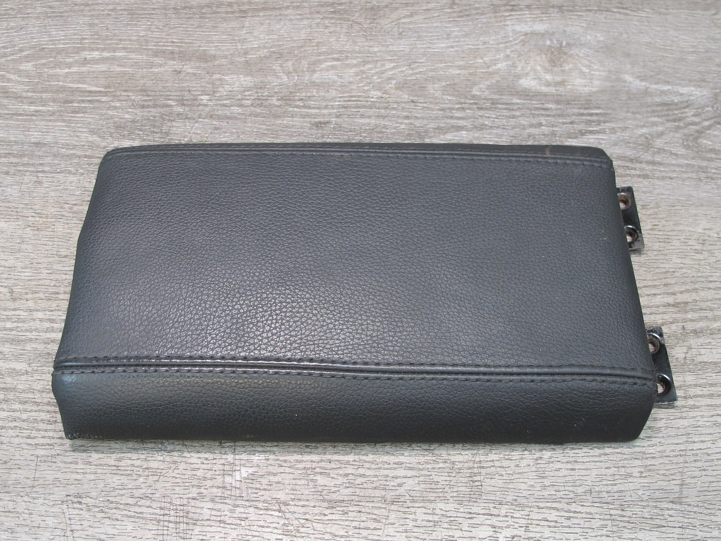 90-91 Nissan Z32 300ZX Center Console Leather Armrest Lid Cover Black OEM