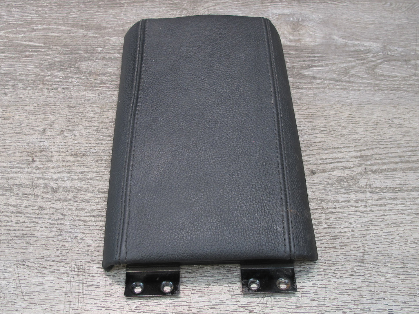 90-91 Nissan Z32 300ZX Center Console Leather Armrest Lid Cover Black OEM