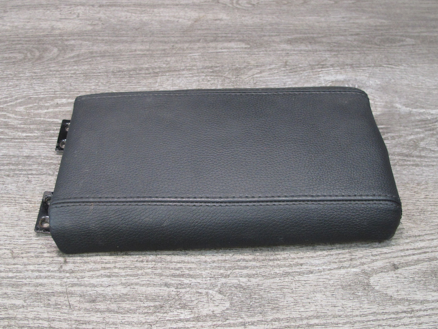 90-91 Nissan Z32 300ZX Center Console Leather Armrest Lid Cover Black OEM