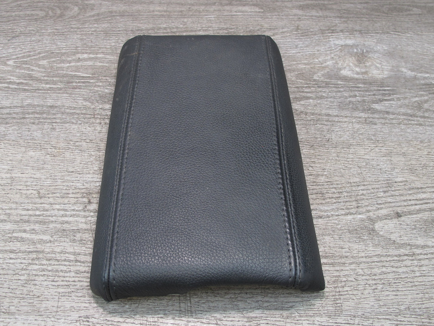 90-91 Nissan Z32 300ZX Center Console Leather Armrest Lid Cover Black OEM