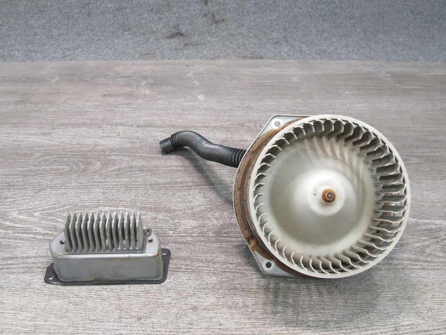 90-93 Nissan Z32 300ZX A/C Heater Blower Motor Fan w Resistor OEM