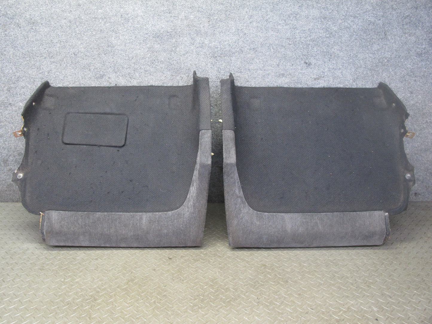 90-91 Nissan Z32 300ZX 2+0 Set of 2 Rear Left & Right Luggage Trim Cover OEM