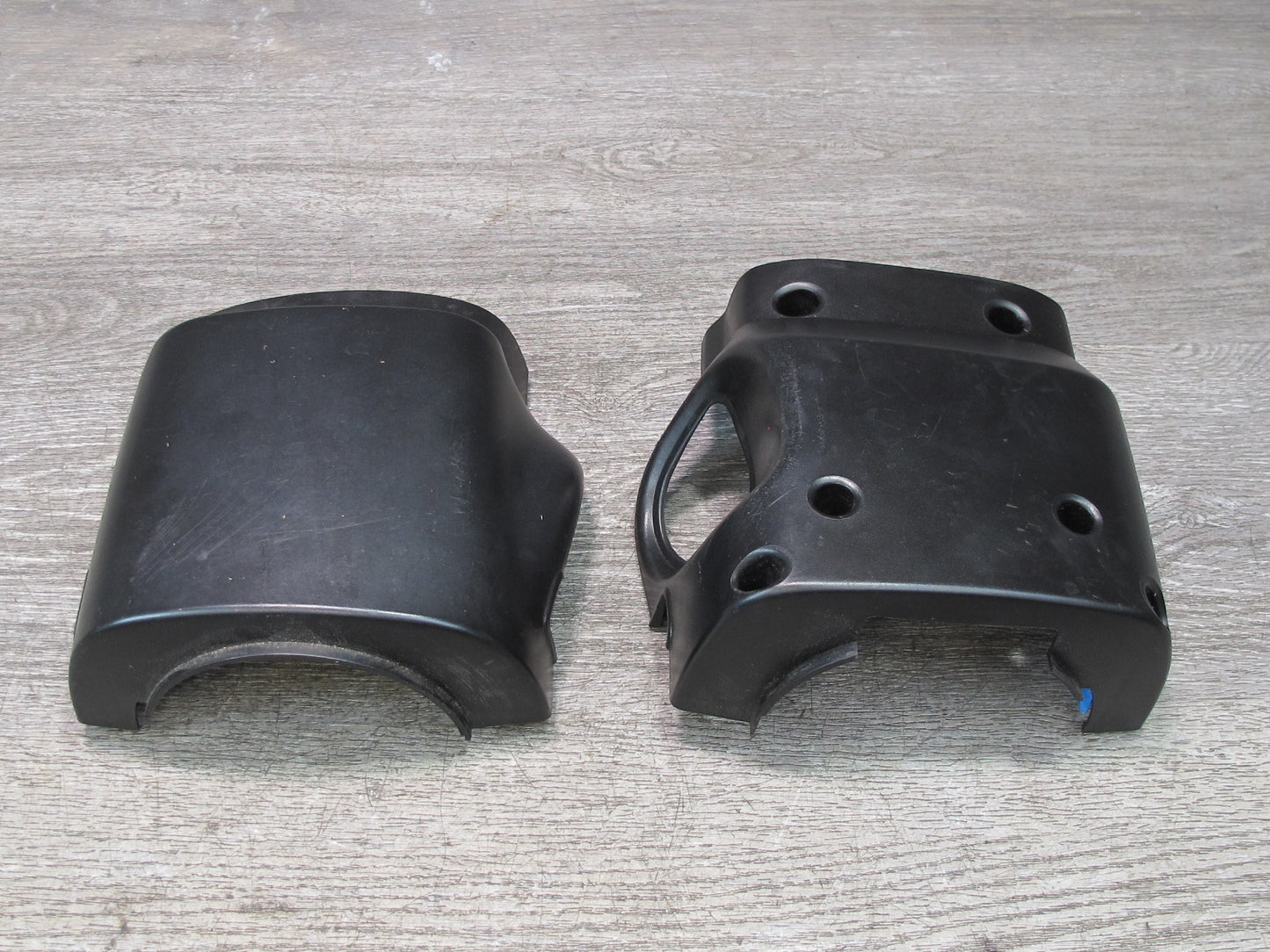 90-96 Nissan Z32 300ZX Steering Column Upper & Lower Trim Cover Panel Set OEM