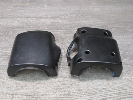 90-96 Nissan Z32 300ZX Steering Column Upper & Lower Trim Cover Panel Set OEM