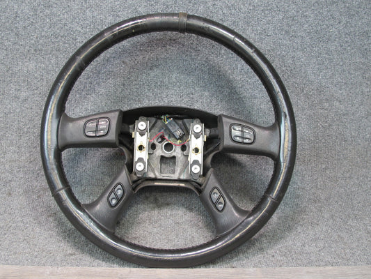 2003-2007 Hummer H2 Leather Black Steering W/ Controls