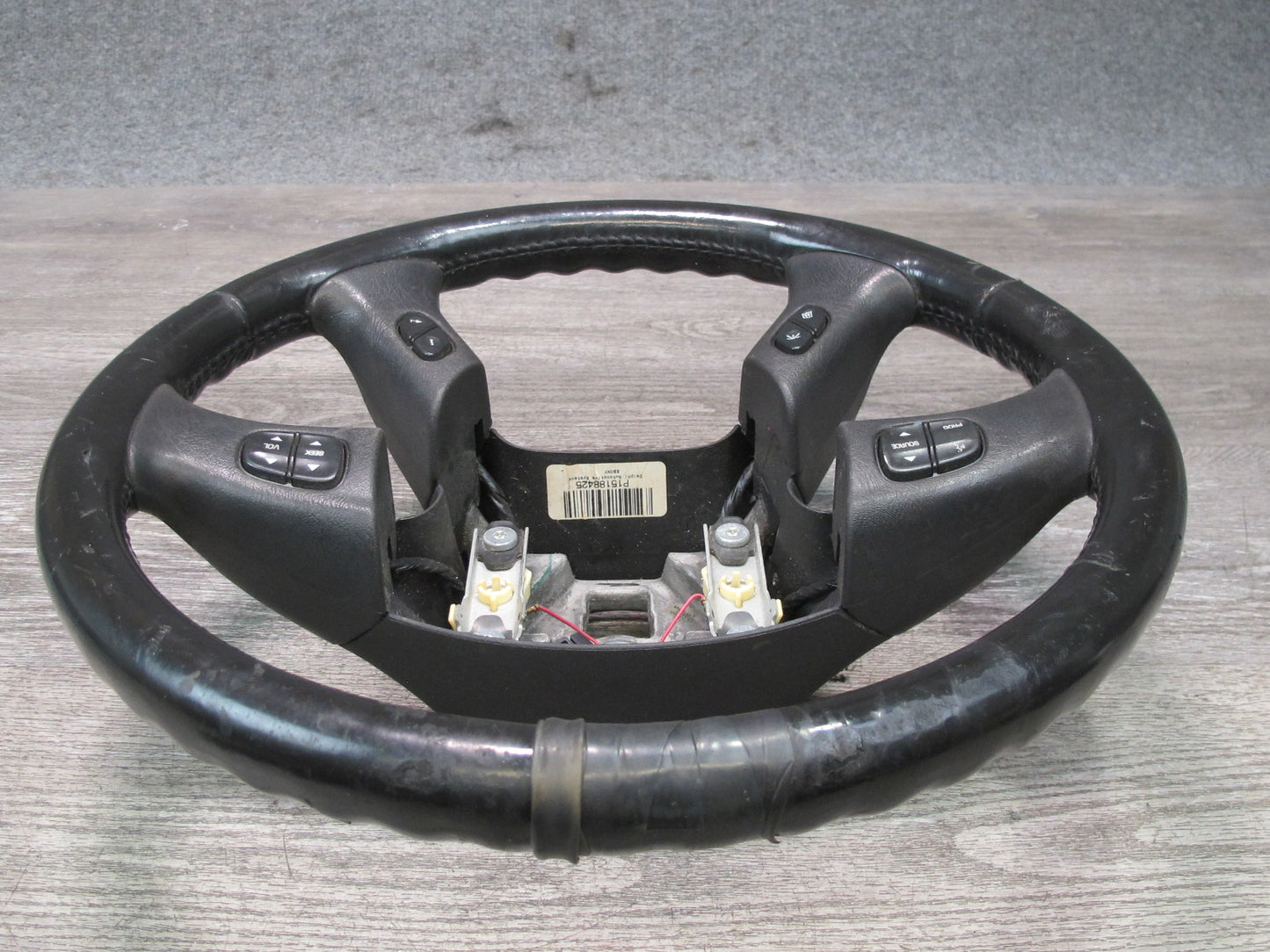 2003-2007 Hummer H2 Leather Black Steering W/ Controls