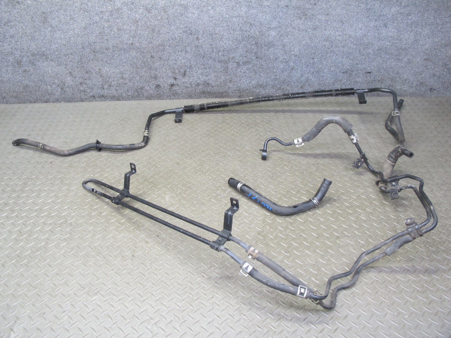 95-97 Toyota Celsior UCF20 RHD Power Steering Cooler Hose Pipe Line Set OEM